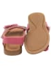 POM POM Leren sandalen roze