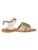POM POM Sandalen in Gold