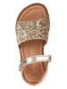 POM POM Sandalen in Gold