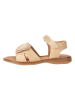 POM POM Leren sandalen beige
