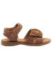 POM POM Leren sandalen lichtbruin