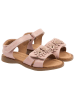 POM POM Leder-Sandalen in Rosa