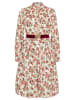 Melega Kleid ''Lyssa'' in Creme/ Bordeaux