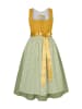 Alpenfee Dirndl ''Hanne'' in Hellgrün/ Gelb
