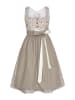 Alpenfee Dirndl ''Lumi'' in Taupe/ Bunt