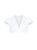 Melega Dirndlbluse ''Nelia'' in Weiß