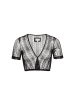 Melega Dirndlbluse ''Nessa'' in Schwarz