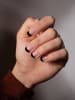 MISS SOPHIE UV-Gel-Nagelfolien "Black Tips" - 20 Stück
