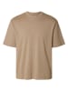 SELECTED HOMME Shirt in Beige