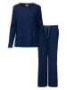 Seidensticker Pyjama donkerblauw