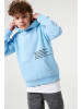 Garcia Hoodie in Hellblau