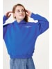 Garcia Hoodie in Blau/ Weiß