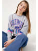 Garcia Sweatshirt grijs/blauw/lichtroze