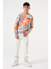 Garcia Sweatshirt grijs/oranje