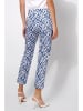 Rosner Chino in Blau/ Weiß
