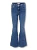 KIDS ONLY Uitlopende spijkerbroek - slim fit - blauw