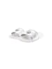 U.S. Polo Assn. Slippers wit/zilver/zilverkleurig