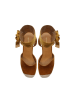 U.S. Polo Assn. Keilsandalen in Hellbraun/ Beige