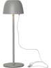 STAR Trading Lampa stołowa LED "Ronda" w kolorze szarym - wys. 34,5 x Ø 11 cm