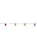 STAR Trading LED-Lichterkette "Bolla Plastic" in Bunt- (L)530cm