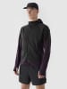 4F Trainingsjacke in Schwarz/ Lila
