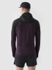 4F Trainingsjacke in Schwarz/ Lila