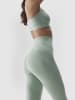 4F Legginsy sportowe w kolorze zielonym