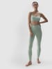 4F Legginsy sportowe w kolorze zielonym