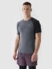 4F Trainingsshirt in Anthrazit/ Schwarz