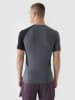 4F Trainingsshirt in Anthrazit/ Schwarz