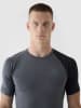 4F Trainingsshirt in Anthrazit/ Schwarz