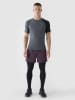 4F Trainingsshirt in Anthrazit/ Schwarz