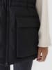 4F Doorgestikte bodywarmer zwart