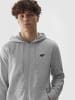 4F Sweatjacke in Grau