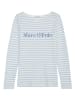 Marc O´Polo Longsleeve in Hellblau/ Creme