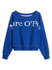 Marc O'Polo Sweatshirt blauw/wit