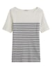 Marc O´Polo Shirt in Weiß/ Grau