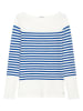 Marc O´Polo Longsleeve blauw/wit