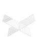 Jotex Tijdschriftenstandaard "Brooklyn" transparant - (B)30,5 x (H)15,2 x (D)24,7 cm