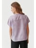 TATUUM Leinen-Bluse in Lila