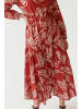 TATUUM Kleid in Rot/ Weiß