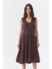 TATUUM Kleid in Dunkelbraun