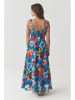 TATUUM Kleid in Blau/ Bunt
