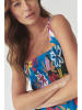 TATUUM Kleid in Blau/ Bunt