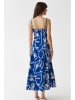 TATUUM Kleid in Blau/ Weiß