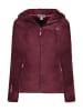 ANAPURNA Fleece vest "Uternel" donkerrood