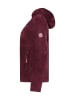 ANAPURNA Fleece vest "Uternel" donkerrood