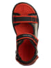Geox Sandalen "Airadyum" beige/rood/zwart