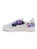 Goby Leren sneakers wit/blauw/paars