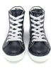 Goby Leren sneakers zwart/wit